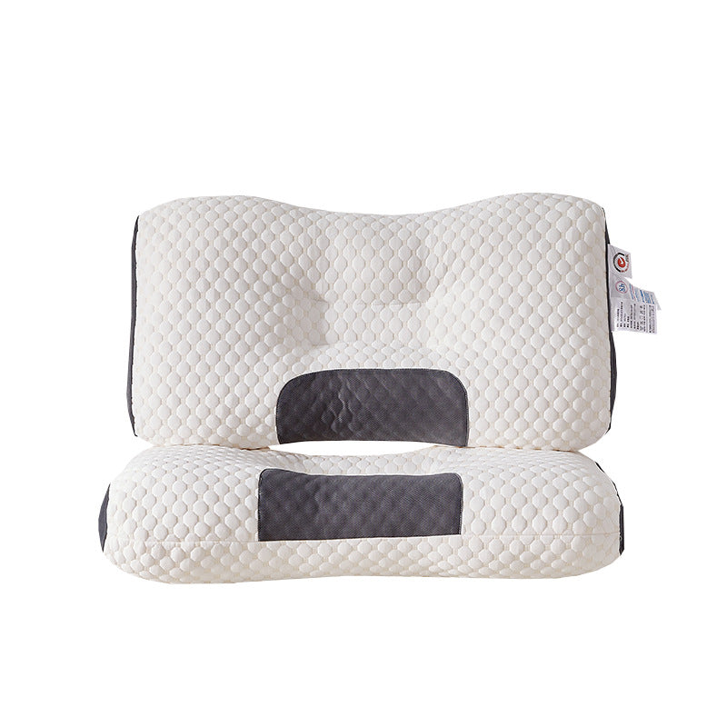 Neck-supporting sleep aid pillow