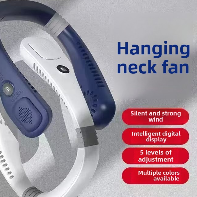 Neck-worn fan