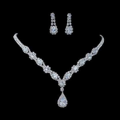 necklace earrings jewelry suit