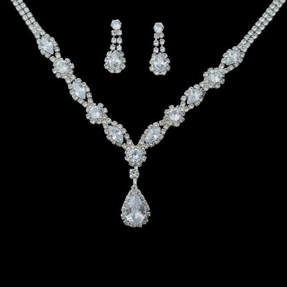 necklace earrings jewelry suit