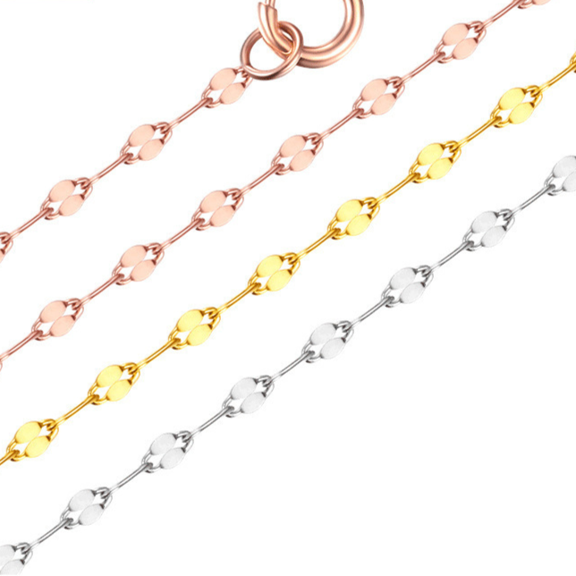 Necklace lip chain