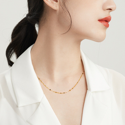 Necklace lip chain