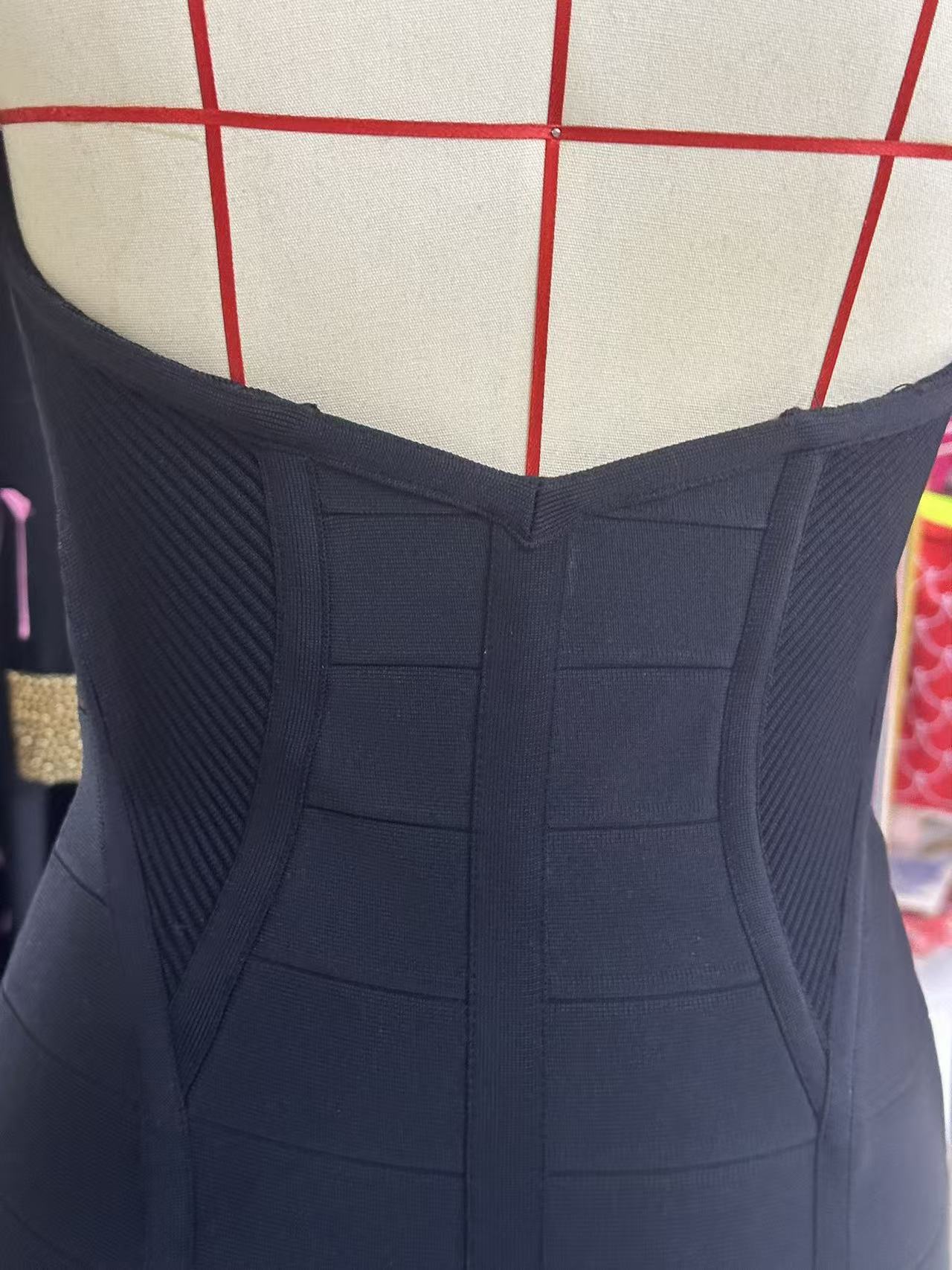 Necklace-style halter dress