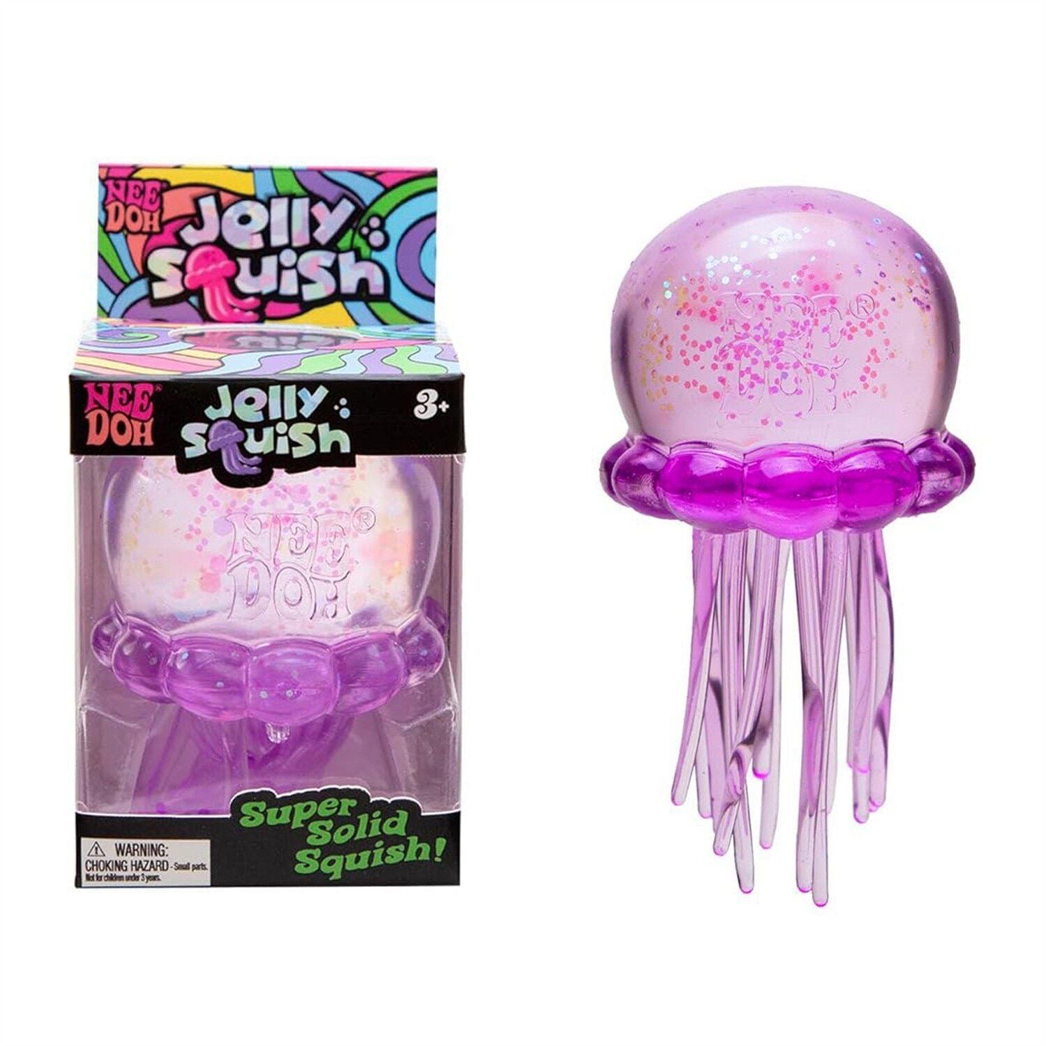 Needoh Octopus Jellyfish Maltose Squeeze Relief Toy