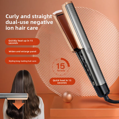 Negative Ion Ceramic Curling Iron with Dual Function