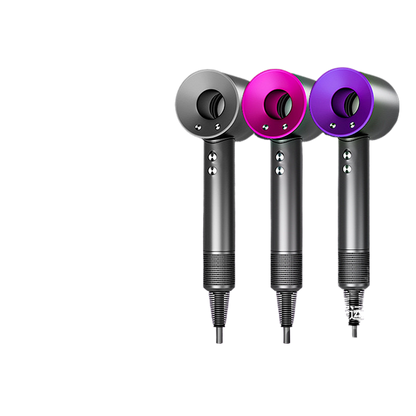Negative ion constant-temperature hair dryer