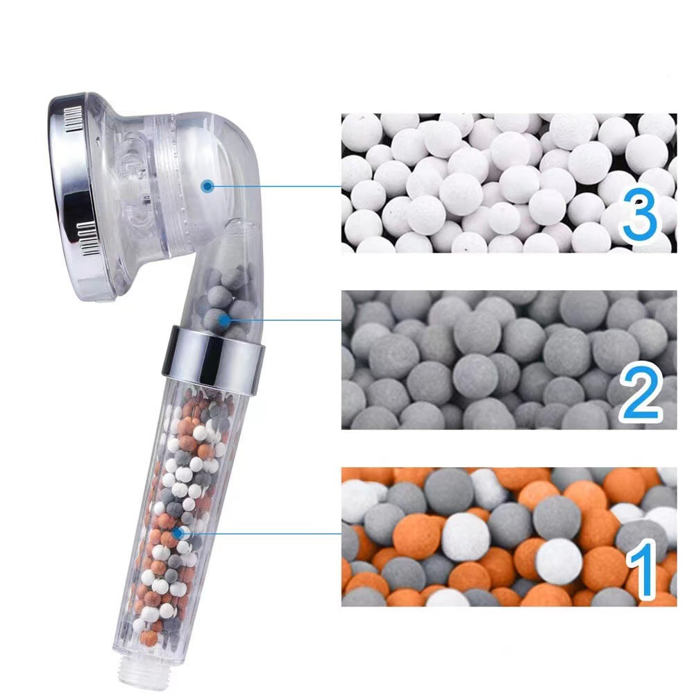 Negative ion energy ball filtration mineralization ball