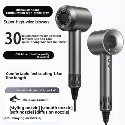 Negative ion hair dryer