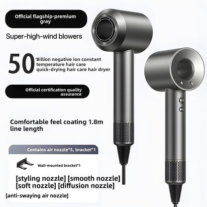 Negative ion hair dryer