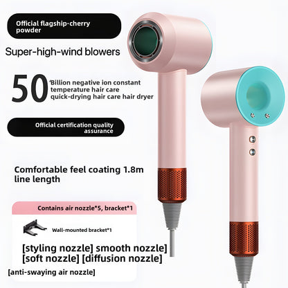 Negative ion hair dryer