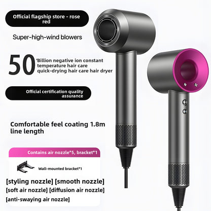 Negative ion hair dryer