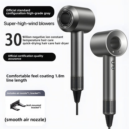Negative ion hair dryer