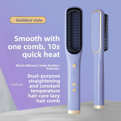 Negative ion hair straightener