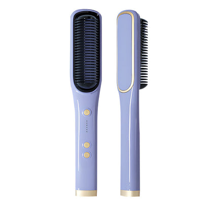 Negative ion hair straightener