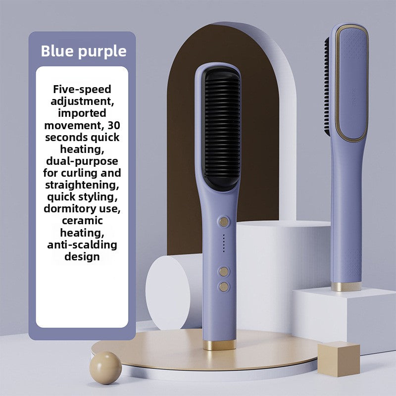 Negative ion hair straightener