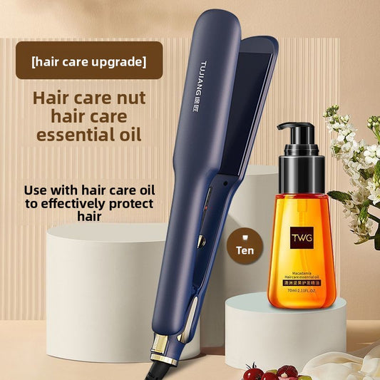 Negative Ion Hair Straightener with 3-in-1 Styling