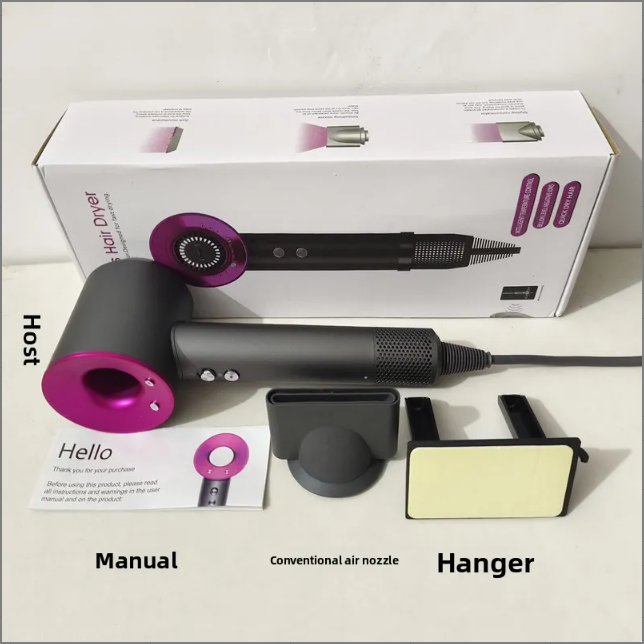 Negative ion high-power hair dryer