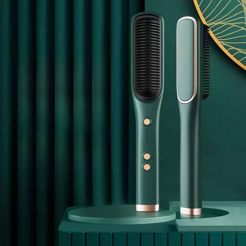 Negative ion straightening and curling comb