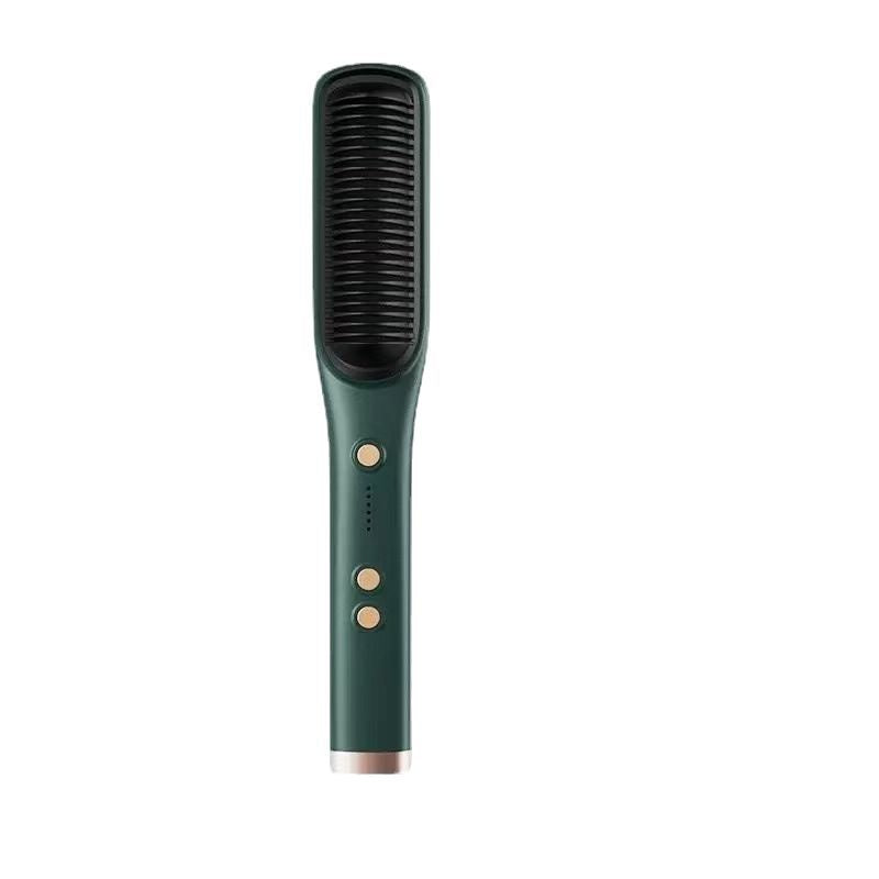 Negative ion straightening and curling comb