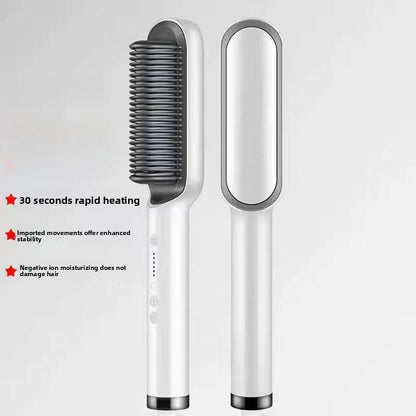 Negative ion straightening comb
