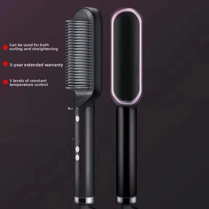 Negative ion straightening comb