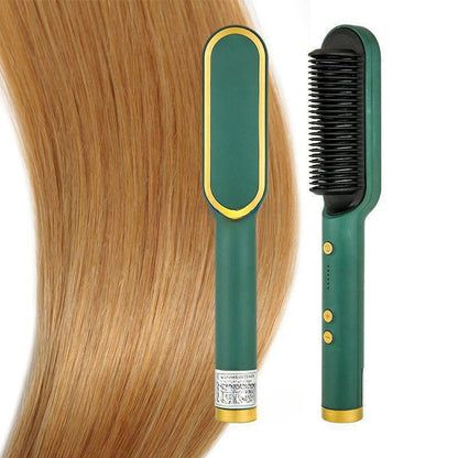 Negative ion straightening comb