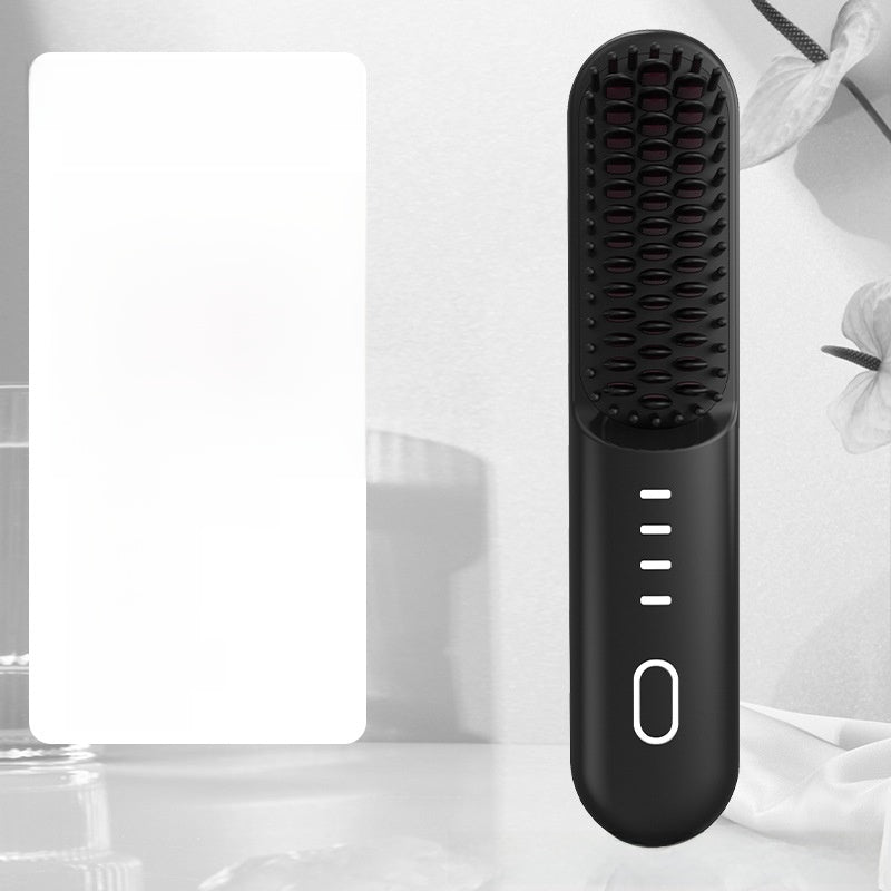 Negative Ion Wireless Hair Straightening Comb