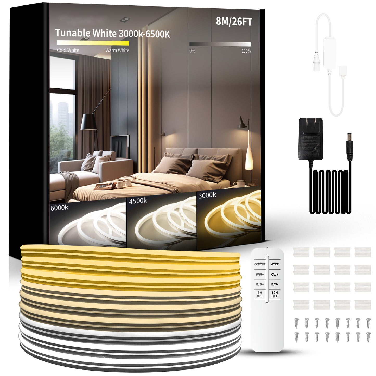 Neon light strip set