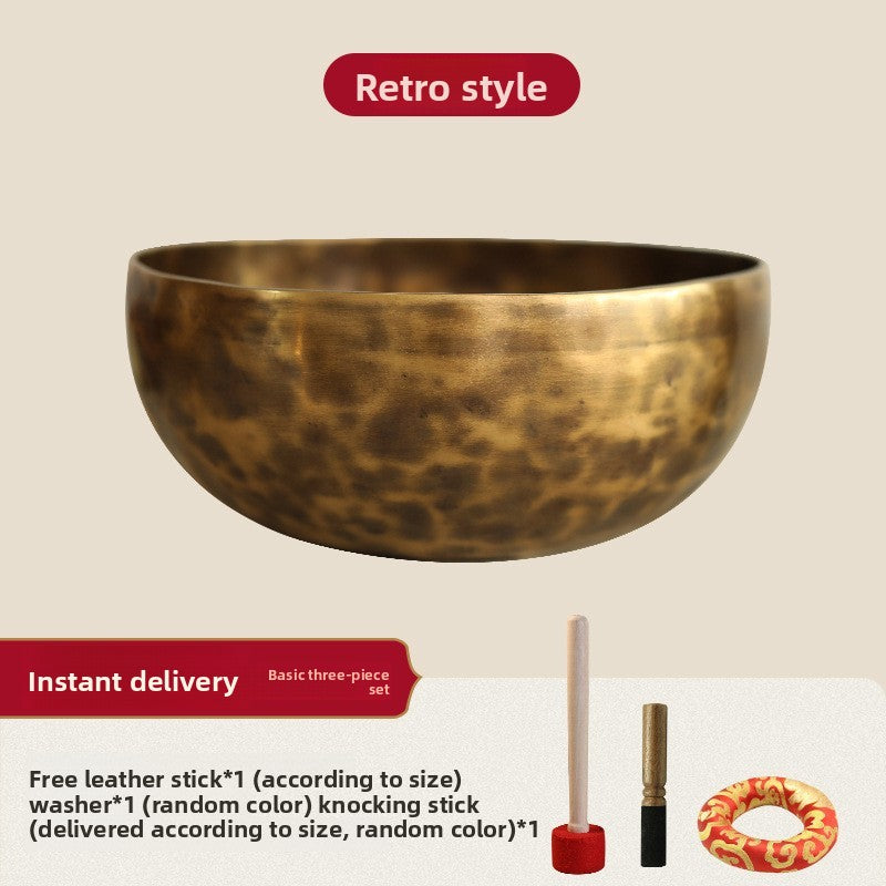 Nepalese Handmade Copper Singing Bowl