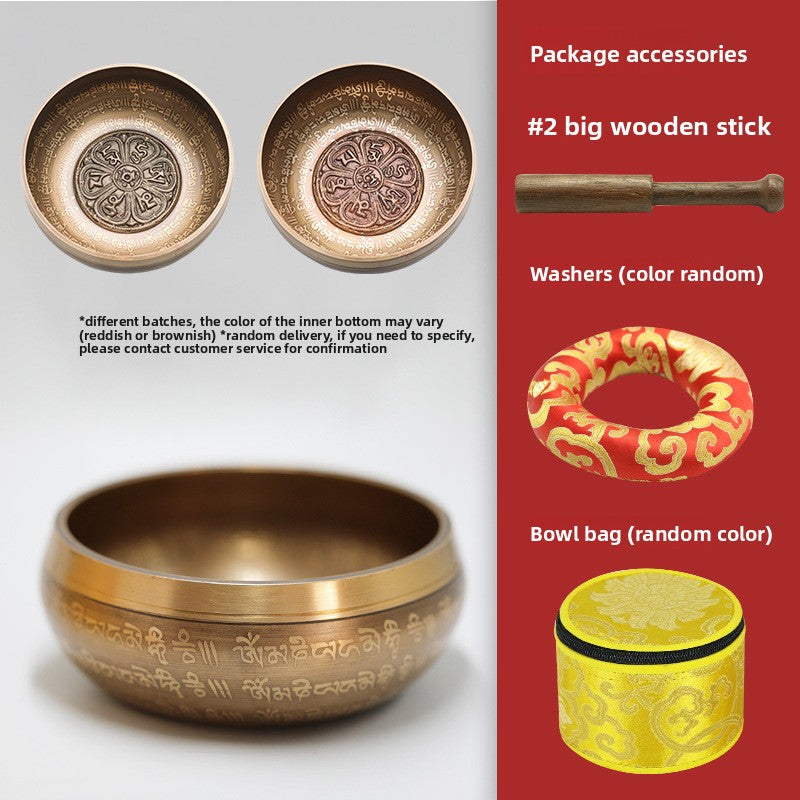 Nepalese Handmade Singing Bowl Meditation Healing Yoga Instrument