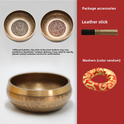 Nepalese Handmade Singing Bowl Meditation Healing Yoga Instrument