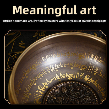 Nepalese Handmade Singing Bowl Meditation Healing Yoga Instrument