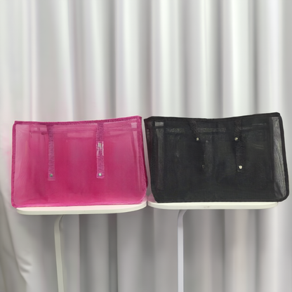 Net fabric storage bag