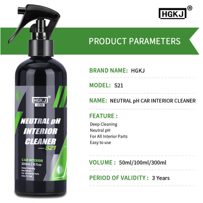 Neutral pH Car Interior Cleaner