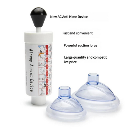 New AC Anti Choking Asphyxia Rescue Mask for Adults & Kids Quick and Convenient for Throat Blockage First Aid