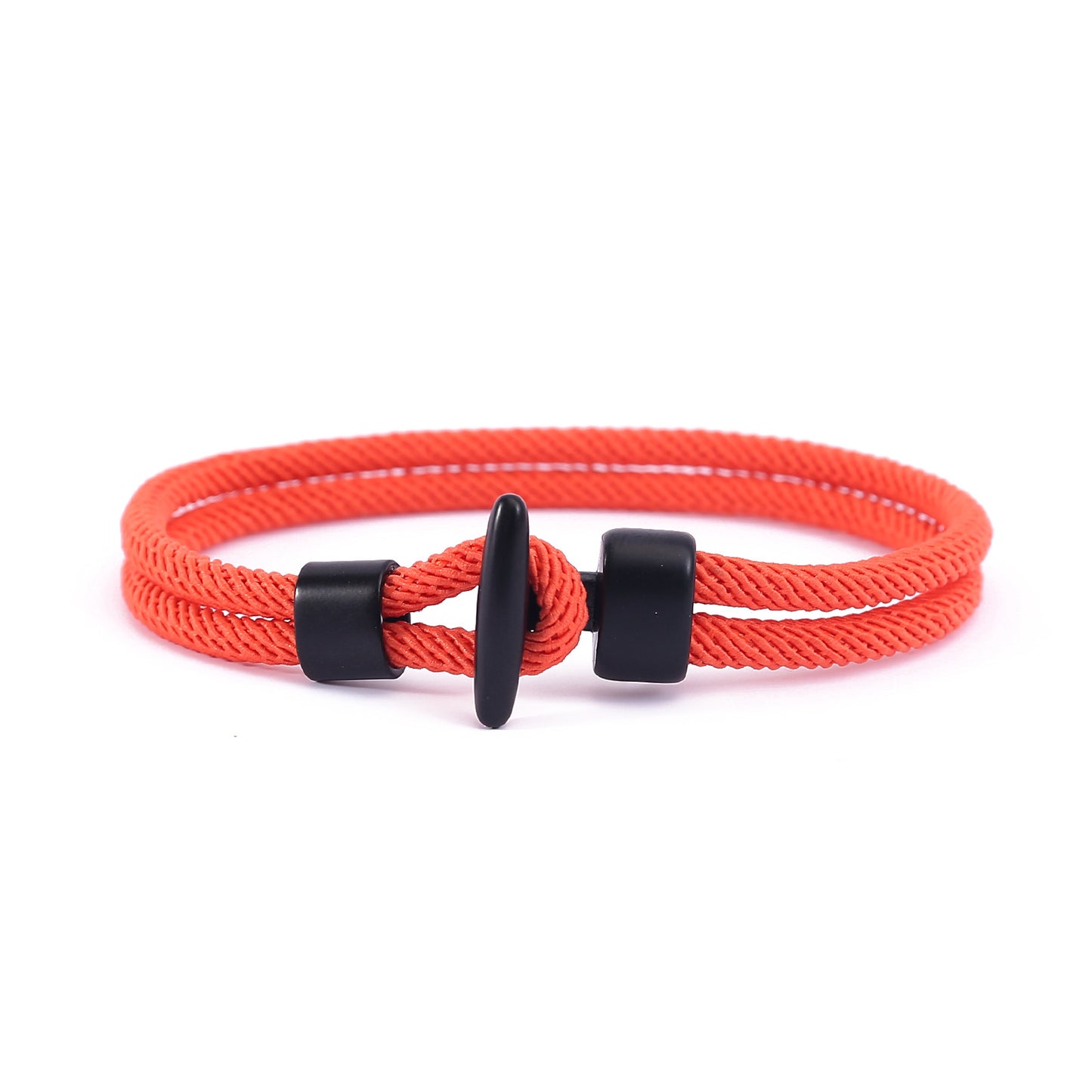 New black T-buckle personalized bracelet