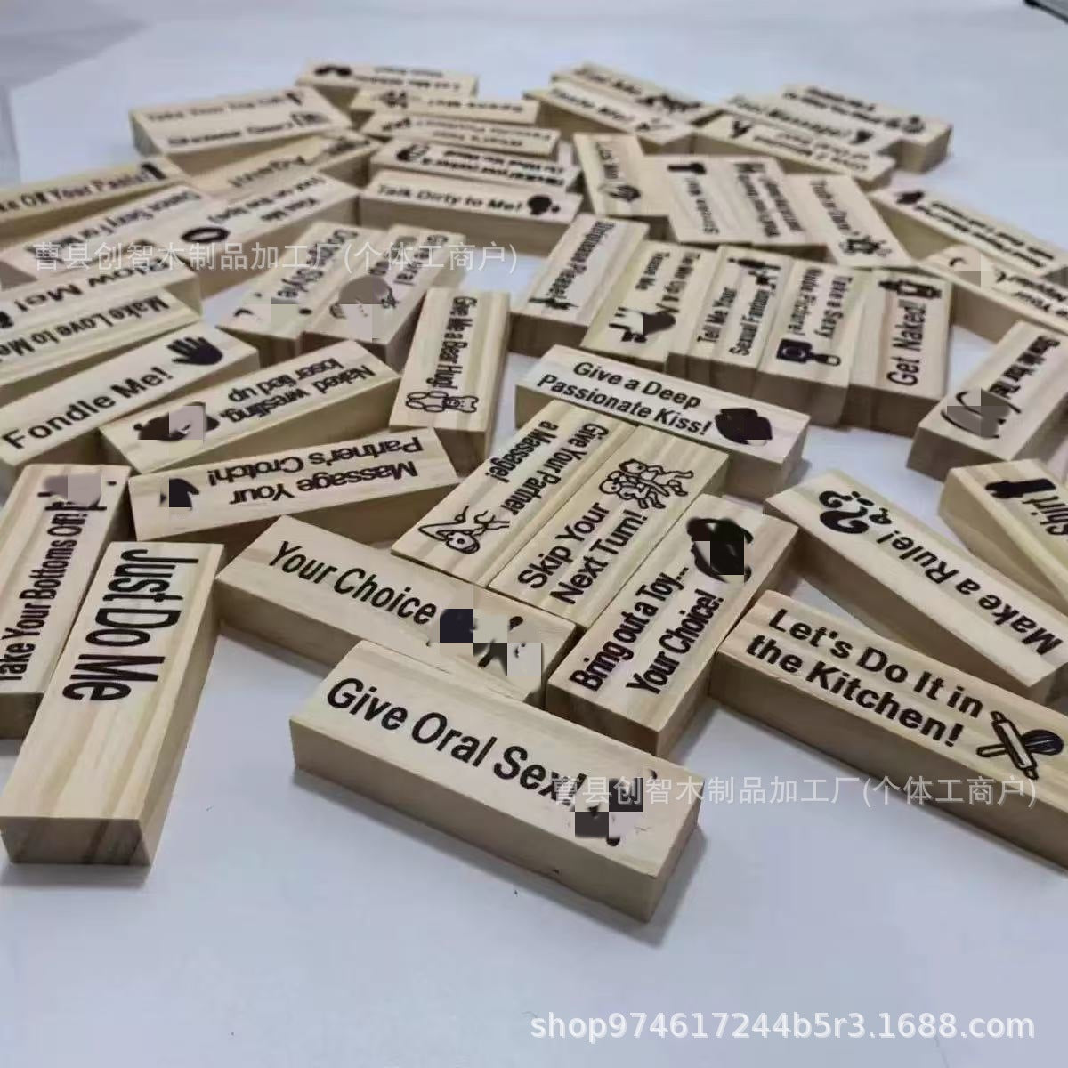 New Block Tower Jenga Game couple dating building Block Tower Jenga Game