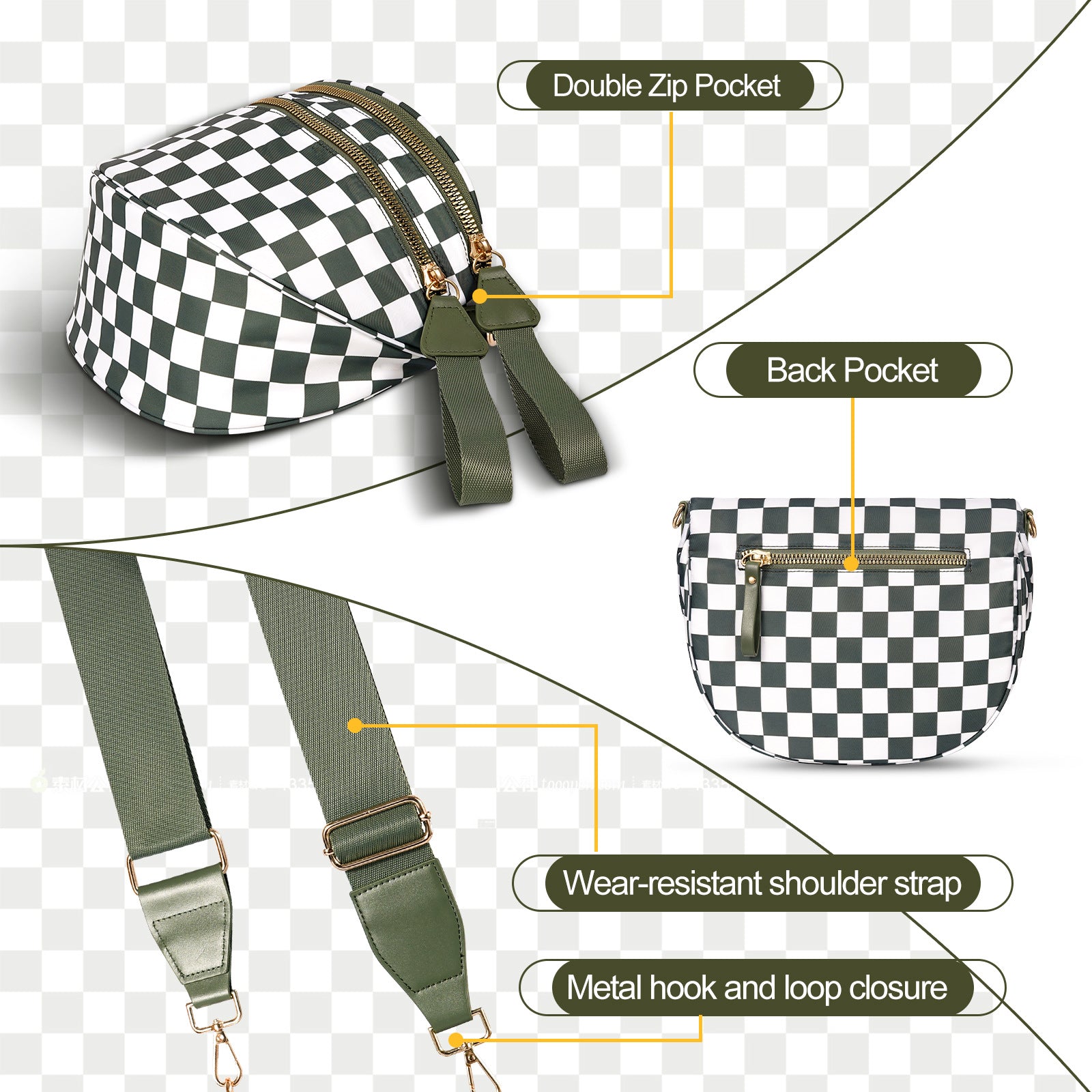 New Casual Crossbody Bag for Women – Stylish, Versatile, and Spacious