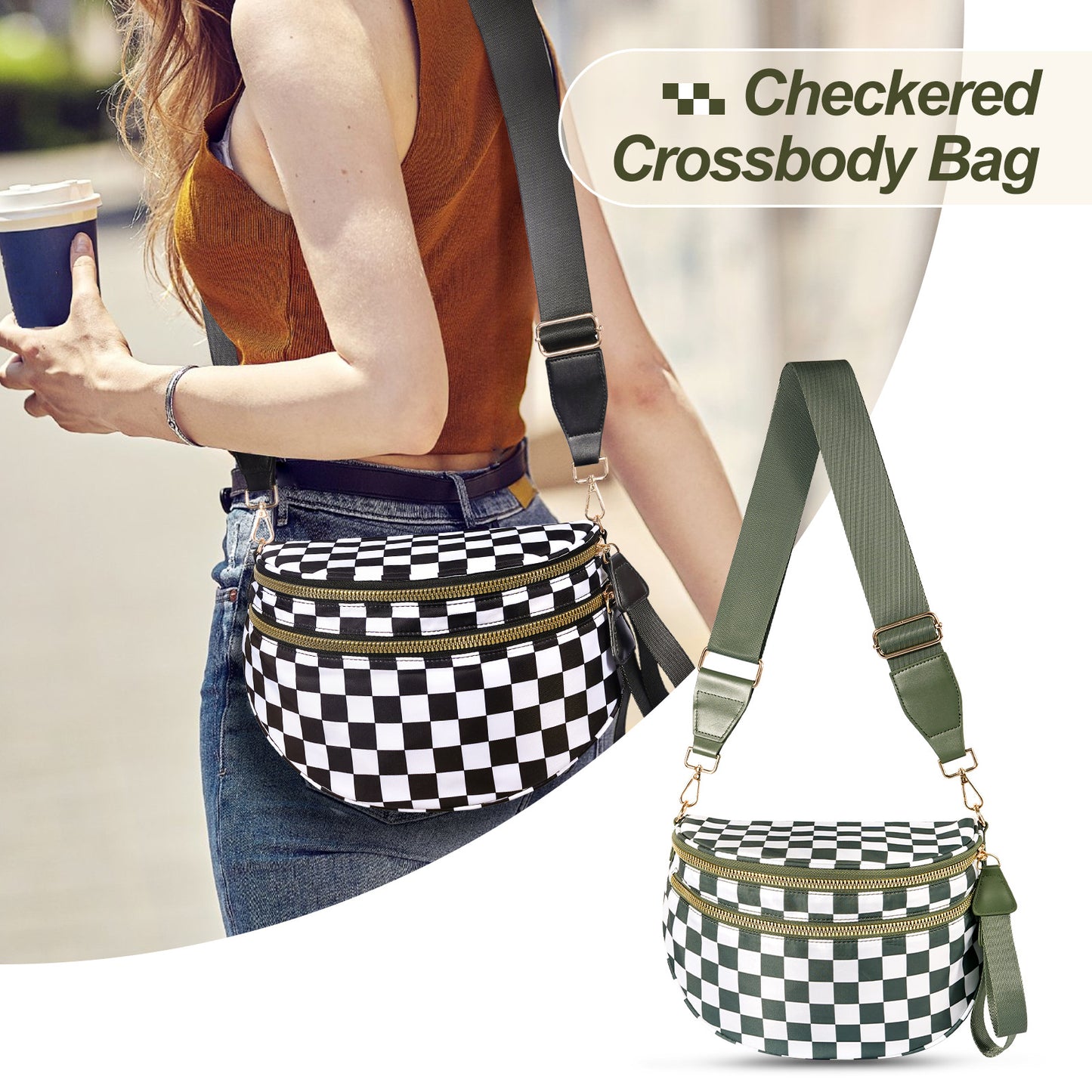 New Casual Crossbody Bag for Women – Stylish, Versatile, and Spacious