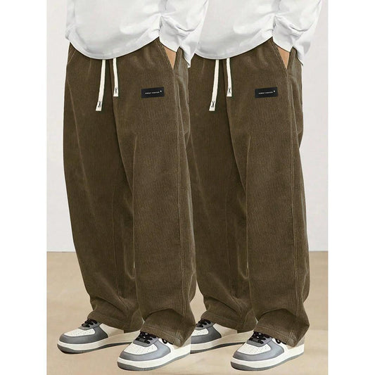 New Casual Pants Men's Loose Sports Sweatpants Versatile Long Pants