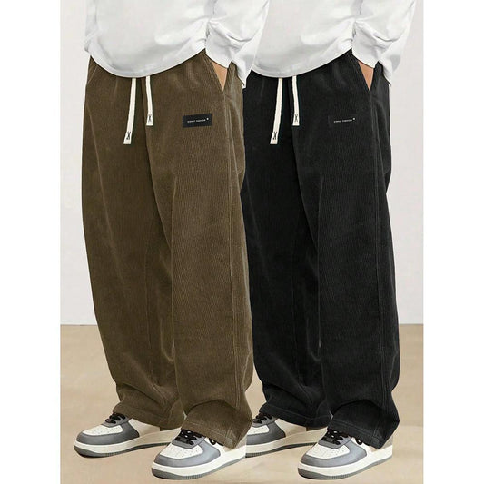 New Casual Pants Men's Loose Sports Sweatpants Versatile Long Pants