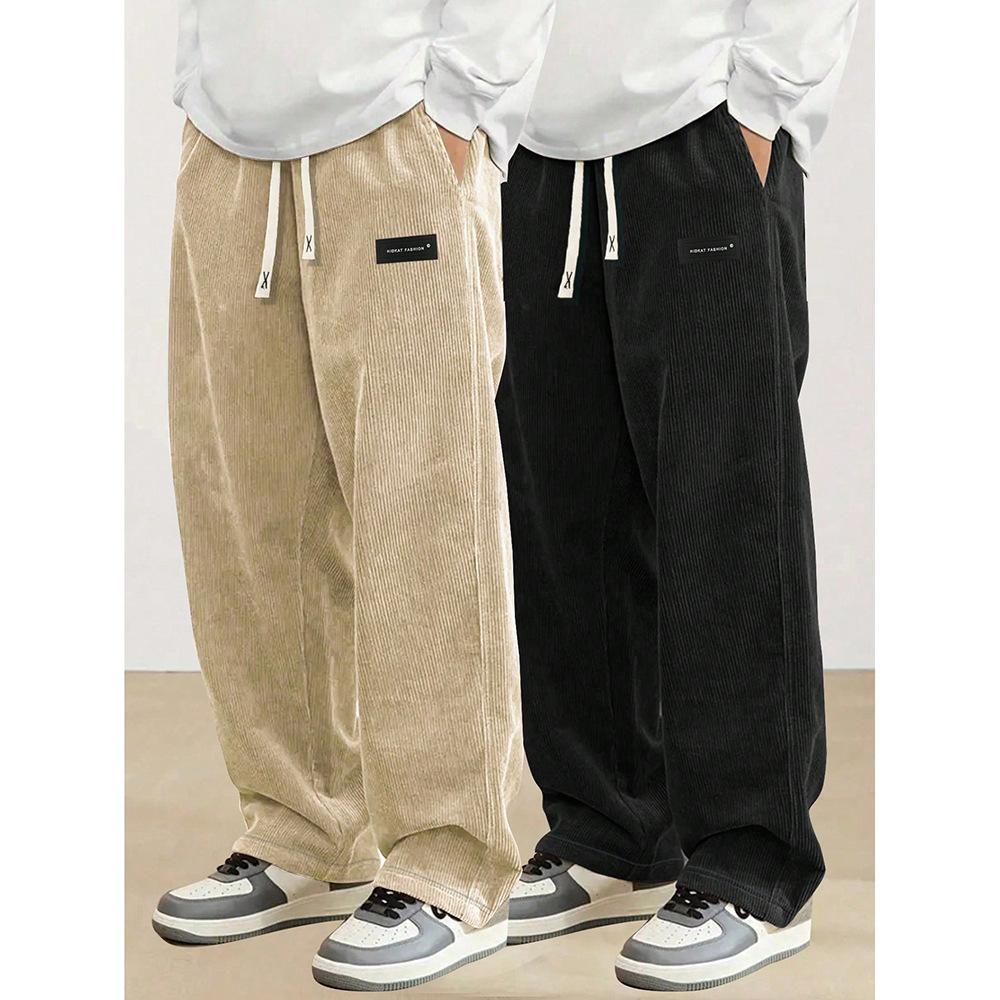 New Casual Pants Men's Loose Sports Sweatpants Versatile Long Pants