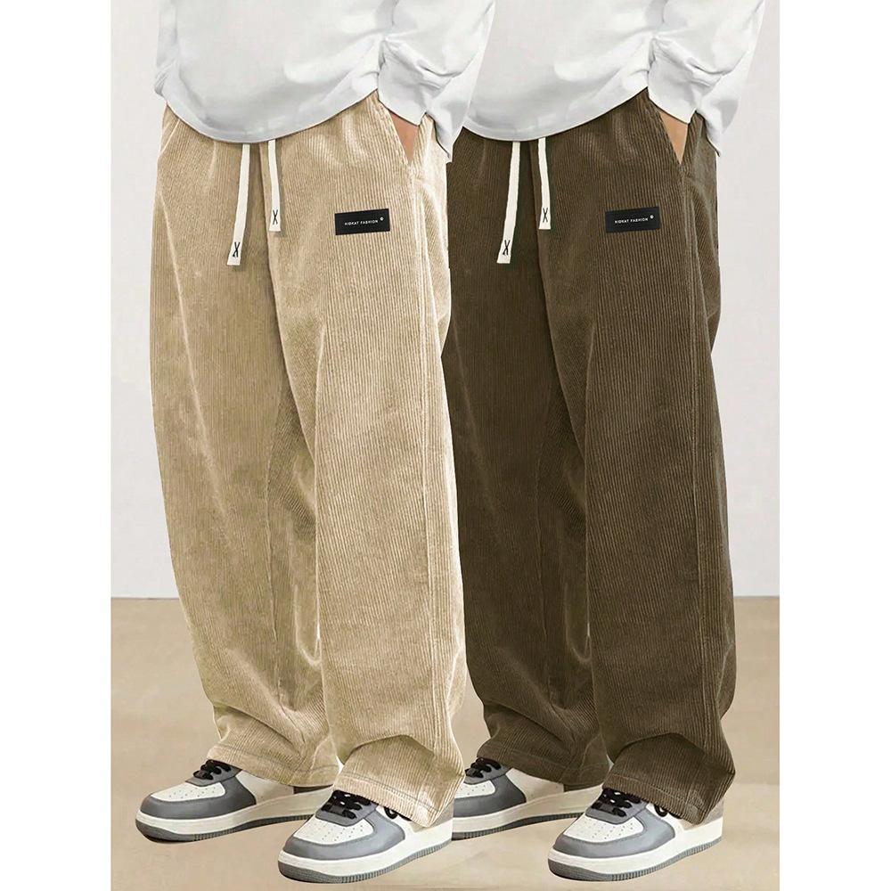 New Casual Pants Men's Loose Sports Sweatpants Versatile Long Pants