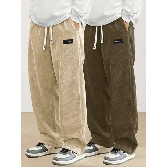 New Casual Pants Men's Loose Sports Sweatpants Versatile Long Pants