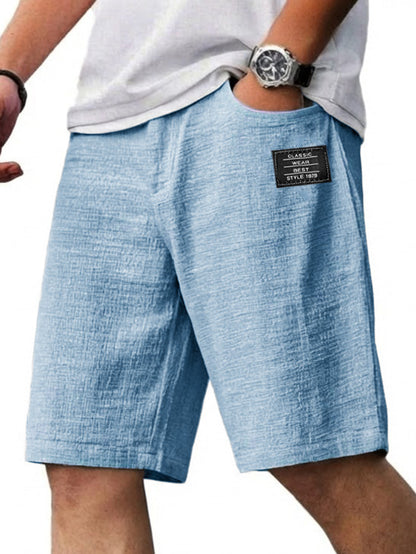 New Casual Shorts with 3D Coconut Tree Print Hawaiian Men's Beach Shorts Hot-Selling Model Without Coconut Tree Print
