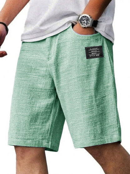 New Casual Shorts with 3D Coconut Tree Print Hawaiian Men's Beach Shorts Hot-Selling Model Without Coconut Tree Print