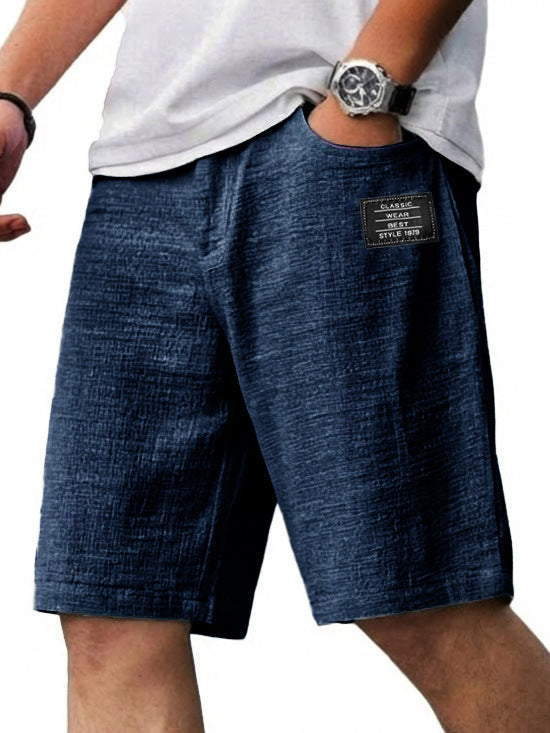 New Casual Shorts with 3D Coconut Tree Print Hawaiian Men's Beach Shorts Hot-Selling Model Without Coconut Tree Print