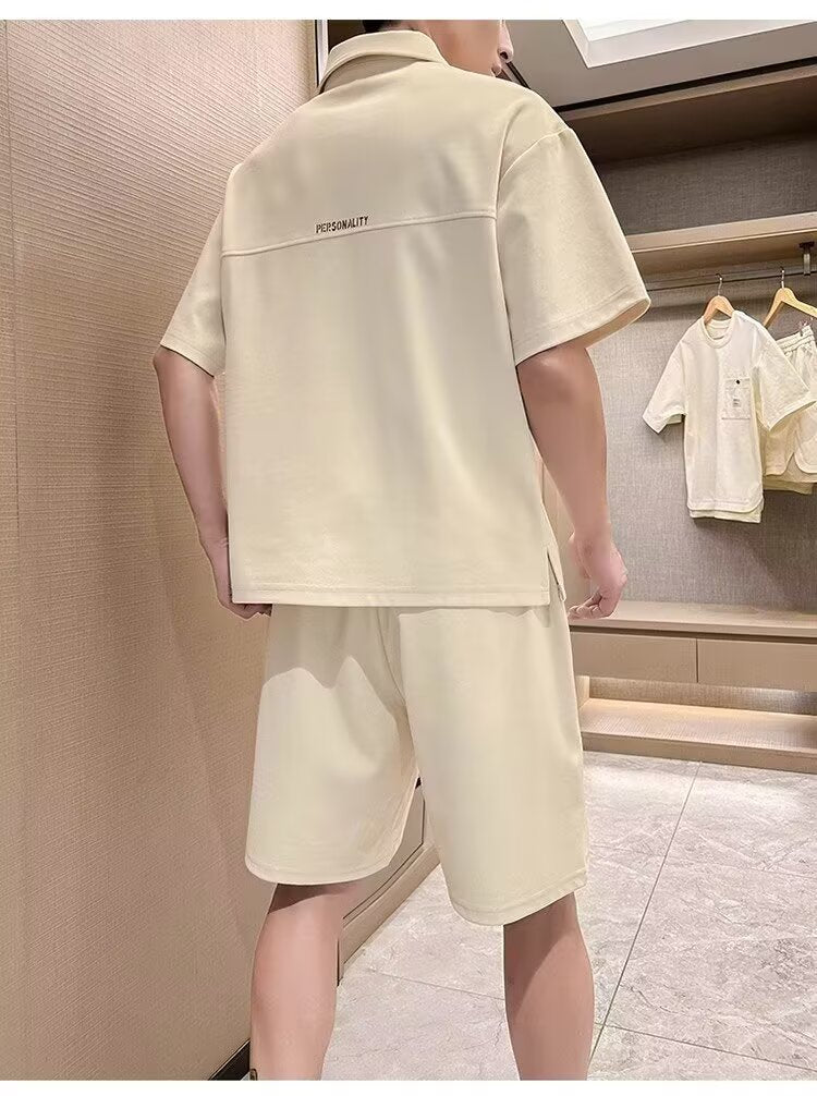 New Casual Sports Suit Men's
