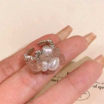 New Chinese-style handcrafted beaded ring