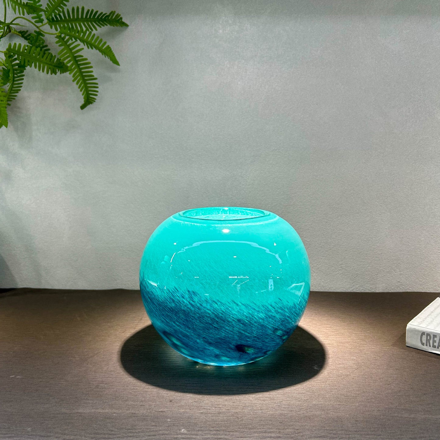 New Chinese Style Handmade Glass Decorative Vase